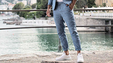 Style Tips For Wearing A Suit with Sneakers