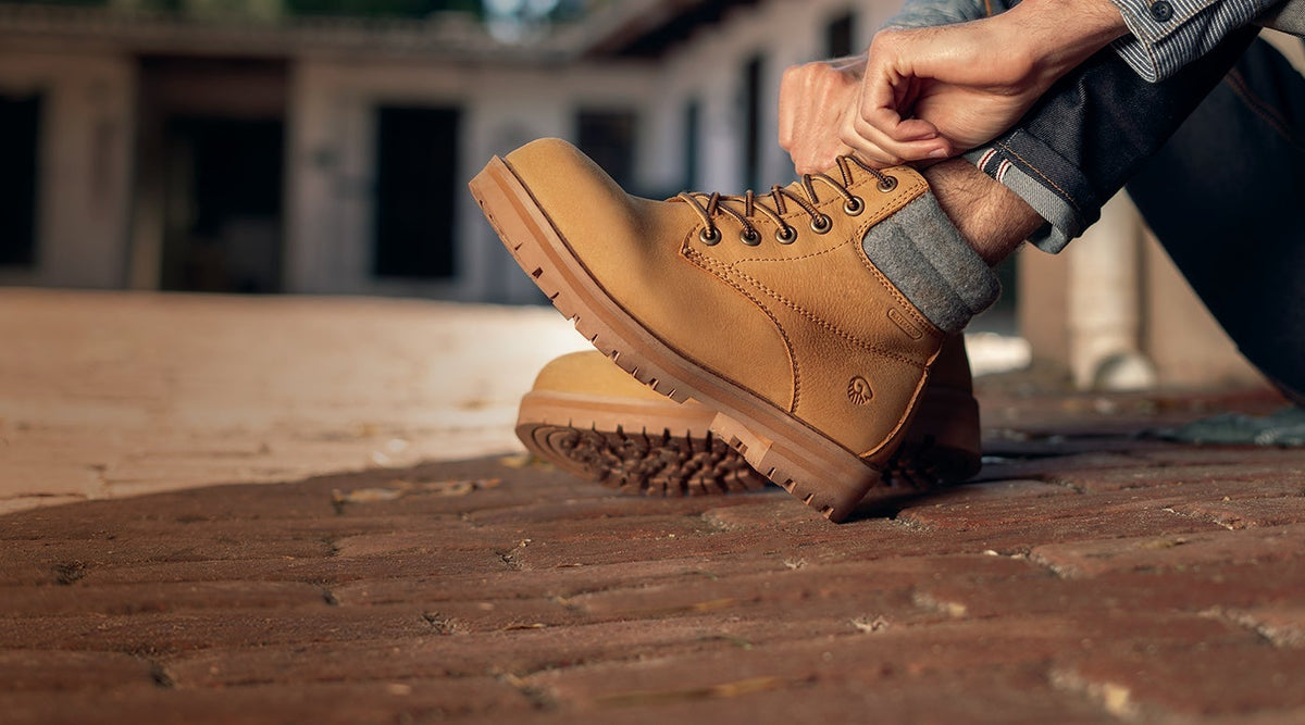 Merino Leather Boot Men - Main Image