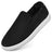 Wood Sneaker Slip-On Men / black-022